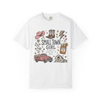 Small town girl , Jesus and sweet tea girl, comfort colors tee