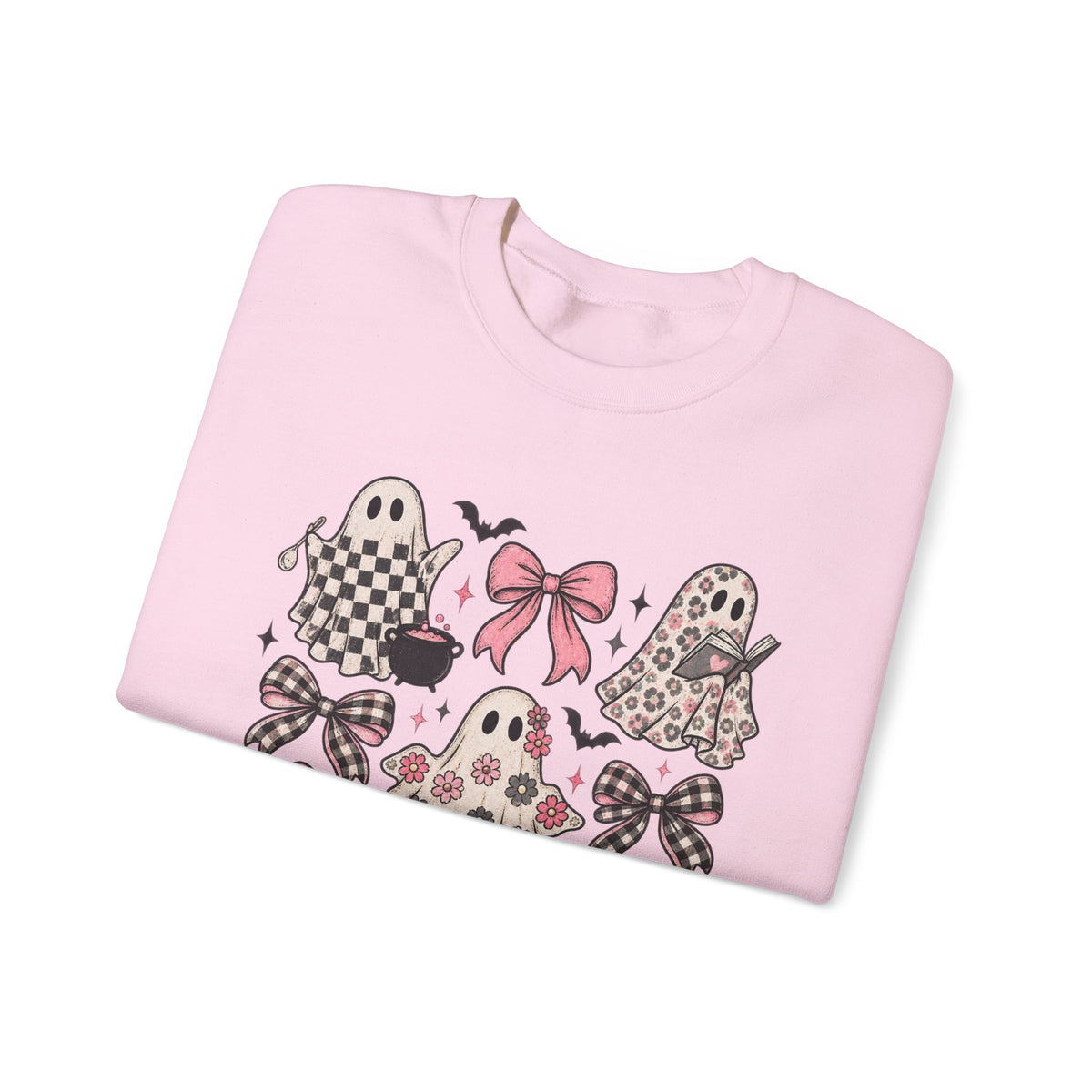Ghost and bows Gildan Adult sweatshirt