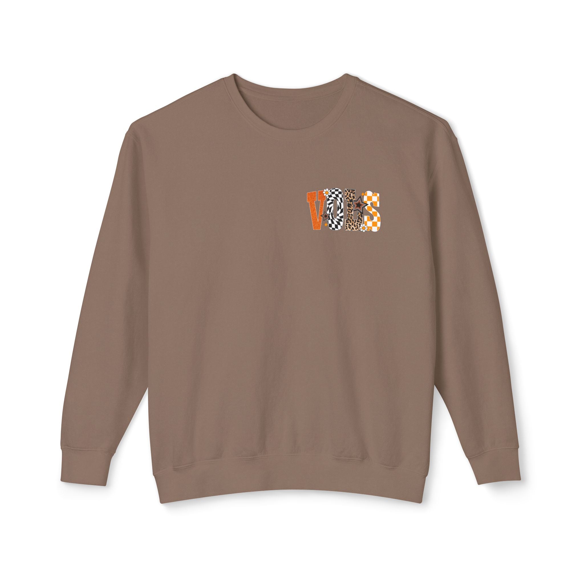 Tennessee Vols Volunteer on back side comfort colors sweatshirt for women