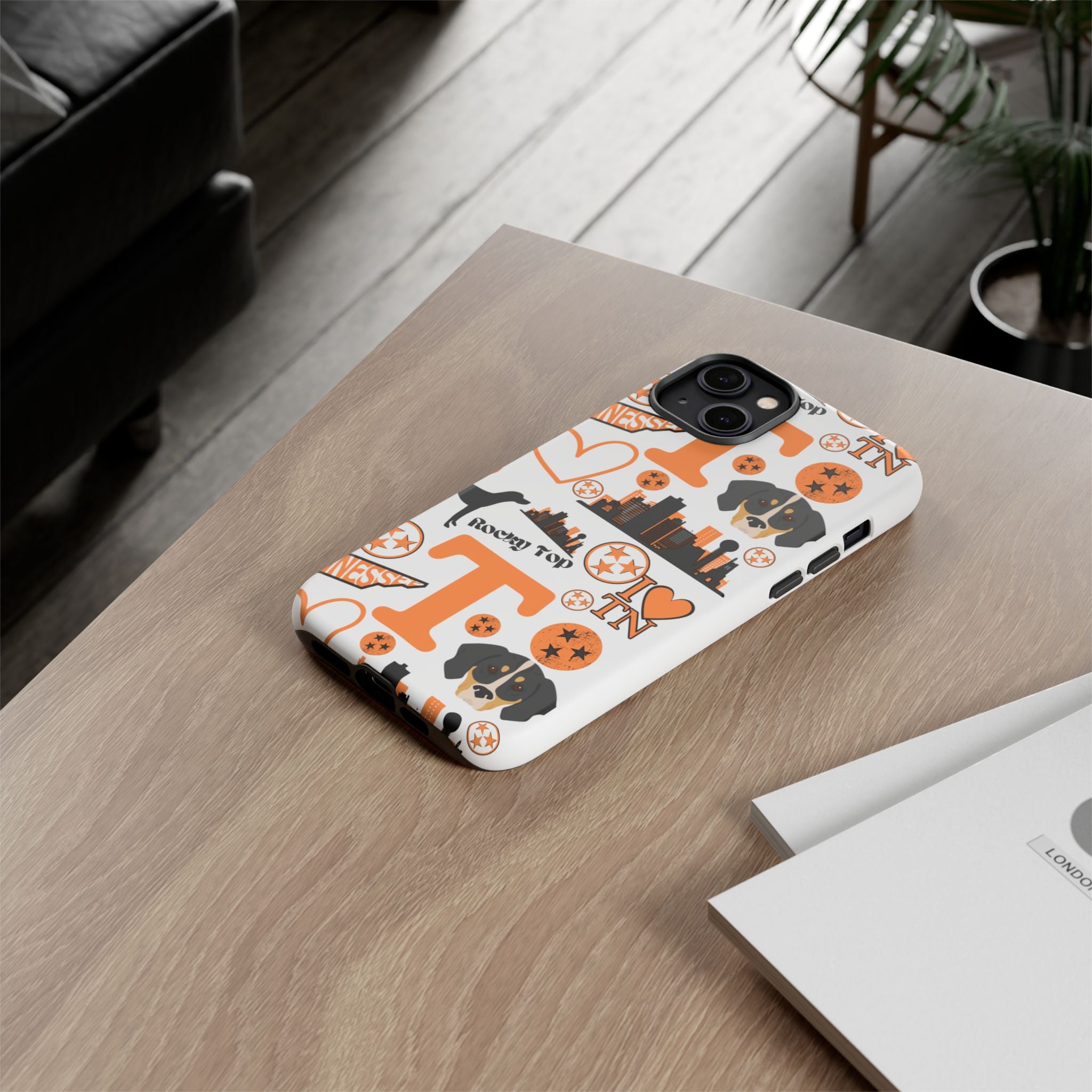 Tennessee Vols pattern Phone Case | Nashville skyline, Volunteers , orange and white