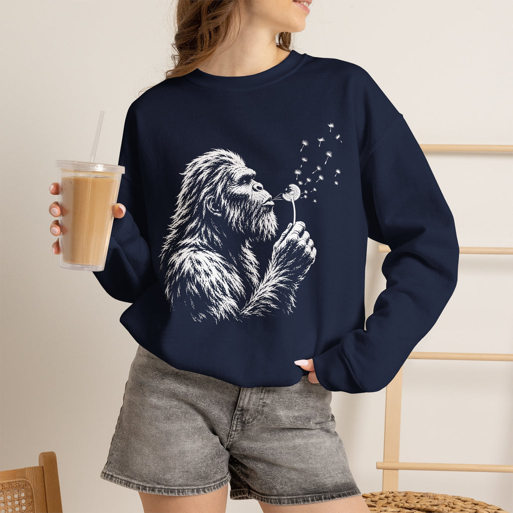 Bigfoot Dandelion Gildan Sweatshirt