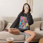 Crewneck Sweatshirt — Helping Tiny Humans Do Big Things,Colorful Teacher,Childcare Appreciation Pullover