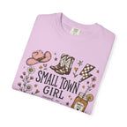 Small town girl , Jesus and sweet tea girl, comfort colors tee
