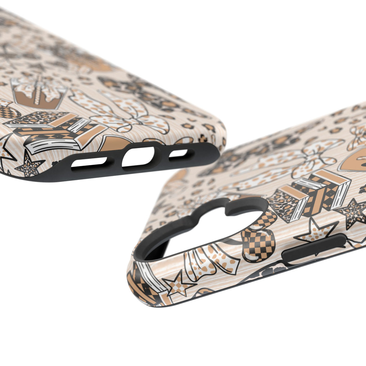 Cheetah bows iced coffee love Magnetic Impact-Resistant Cases