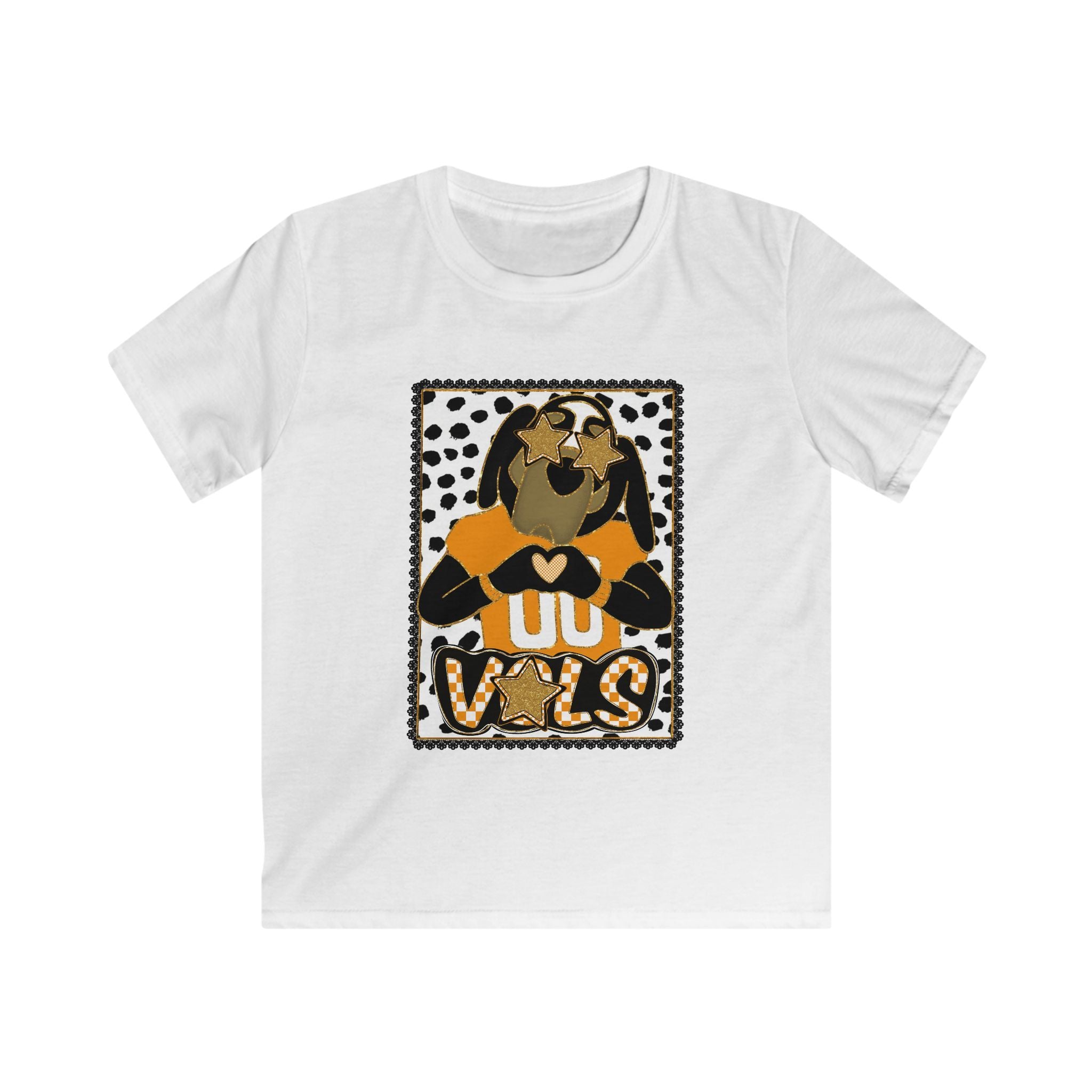 Kids Mascot Tee — I Heart U VOLS Tennessee Vols Football Shirt