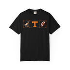 Tennessee Volunteers Dog, 'T', and Football Graphic T-Shirt