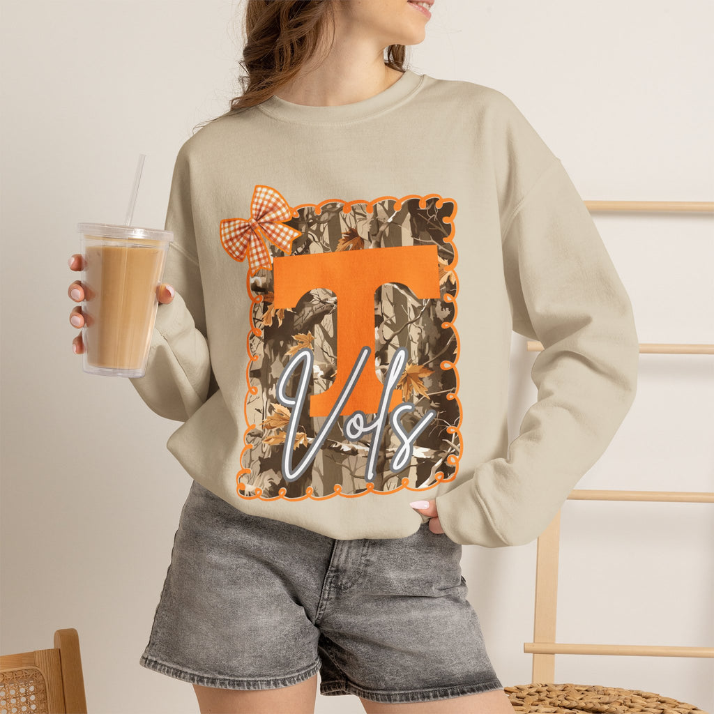 TN Vols Camouflage Graphic Sweatshirt | Tennessee Volunteers clothing gifts
