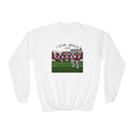 Youth Crewneck Sweatshirt - 'I Love Jesus and roll tide Football' Stadium Graphic Alabama