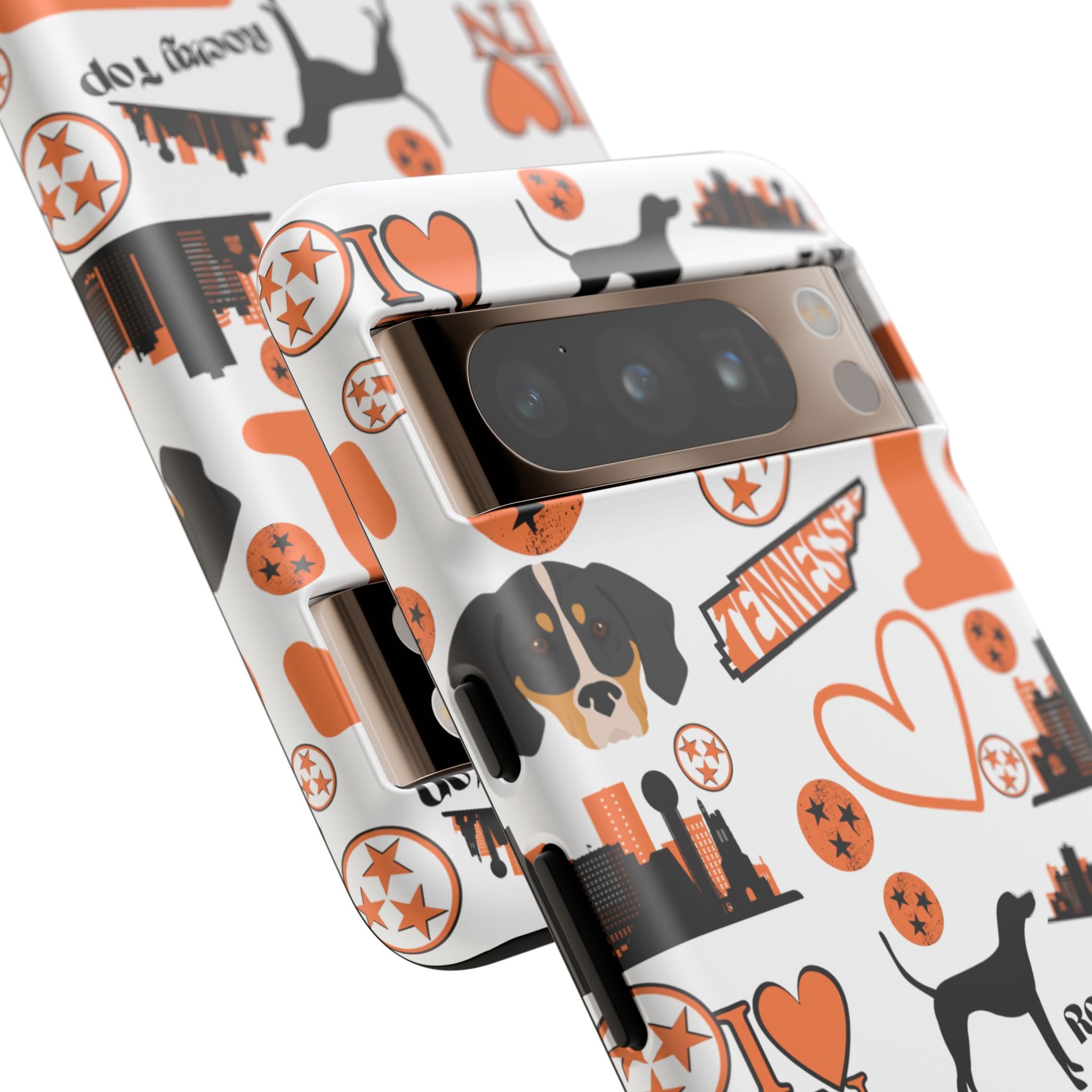 Tennessee Vols pattern Phone Case | Nashville skyline, Volunteers , orange and white