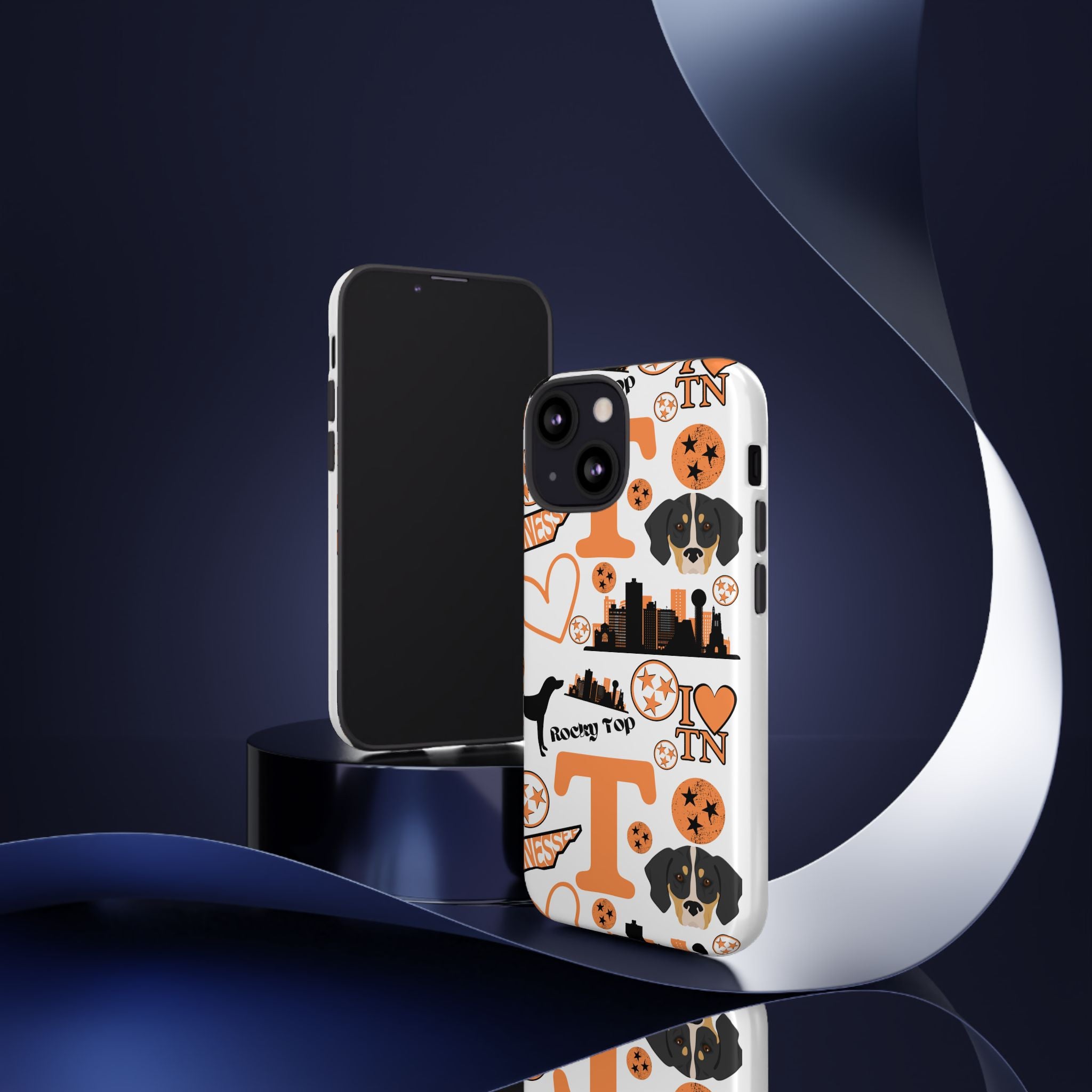 Tennessee Vols pattern Phone Case | Nashville skyline, Volunteers , orange and white