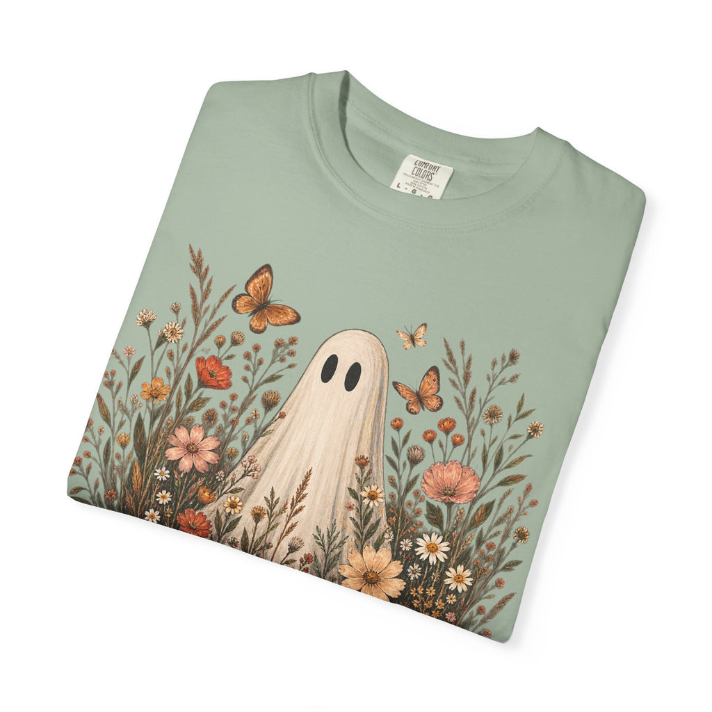Ghost in wildflowers Comfort Colors Unisex Garment-Dyed T-shirt