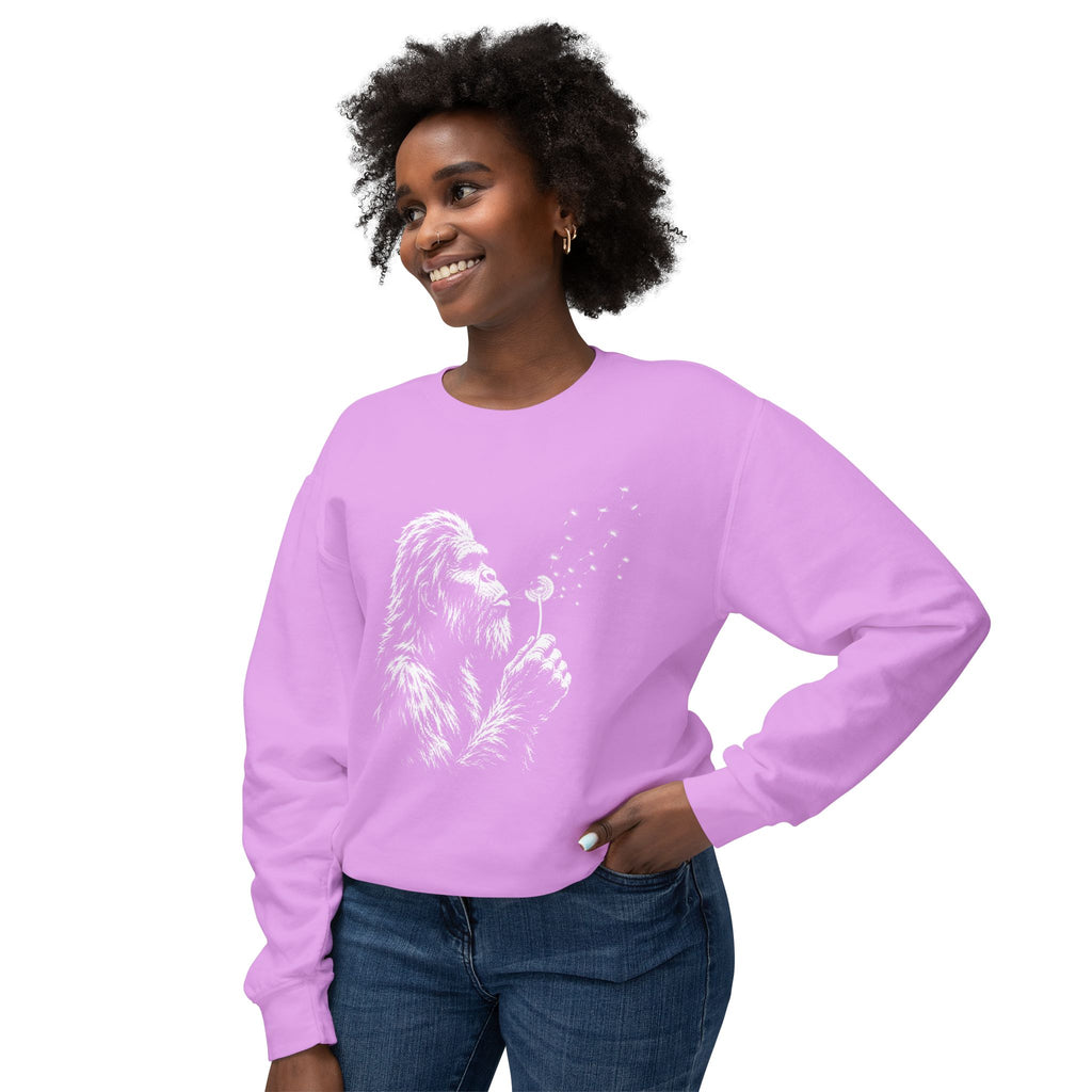 Bigfoot Dandelion Comfort Colors Sweatshirt