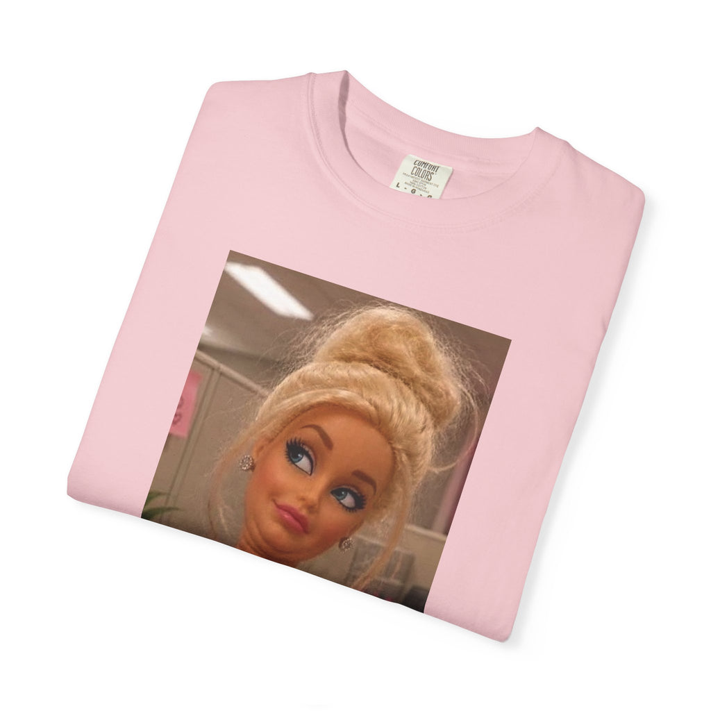 If i dont say it my face does humor comfort colors tee, Barbie expression tee
