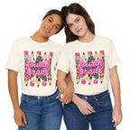 Fourth Grade Pencil Tee — Leopard & Glitter Back-to-School Shirt