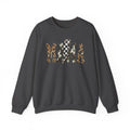 Neutral Street Style MAMA Sweatshirt | Leopard & Camouflage Lightning Bolt Graphic | Cozy Mom Crewneck