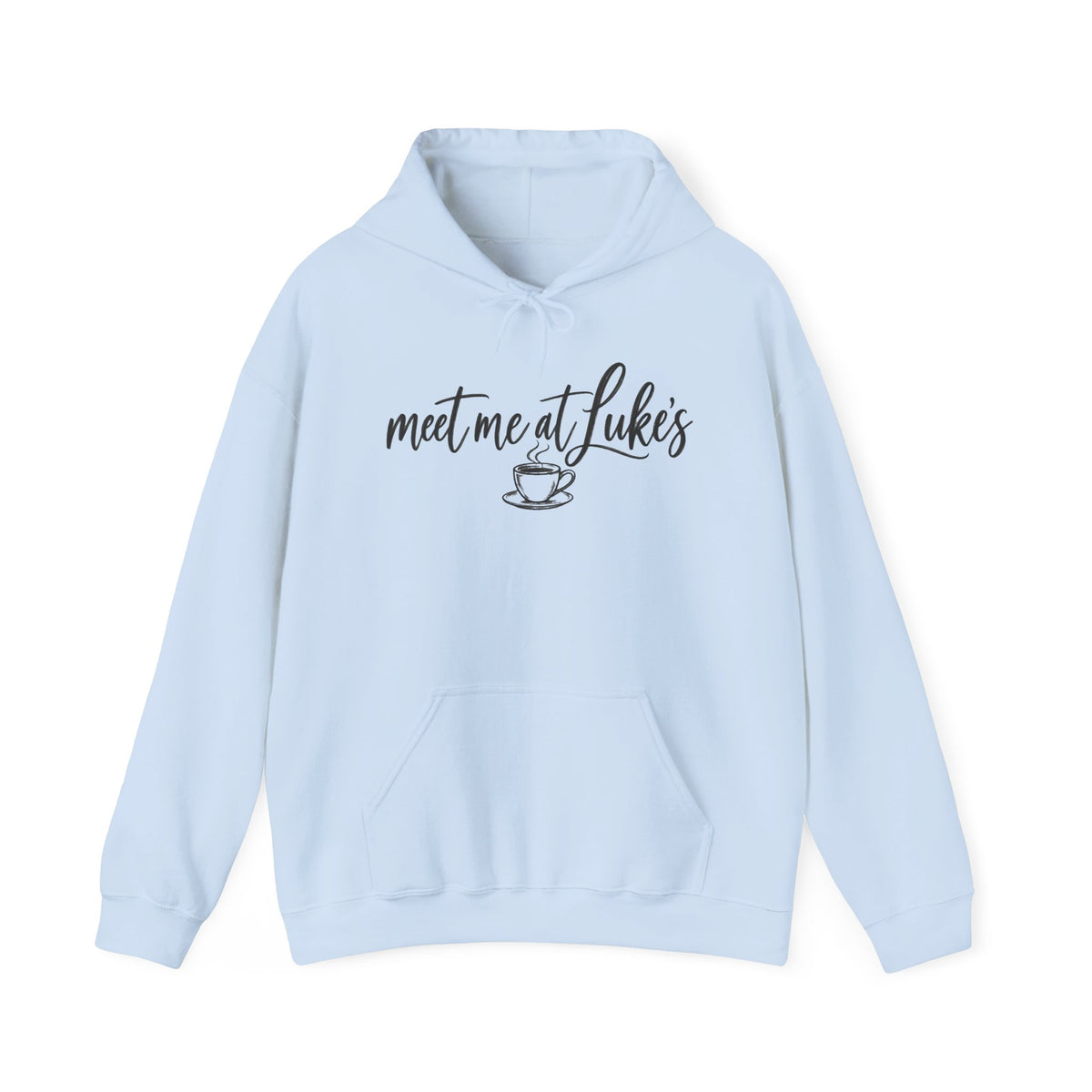 Meet me at Luke's Stars Hollow Gilmore Girls Gildan Unisex Heavy Blend™ Hooded Sweatshirt