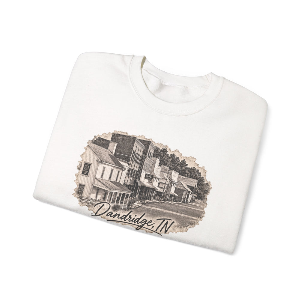 Dandridge TN Vintage Main Street Gildan Sweatshirt