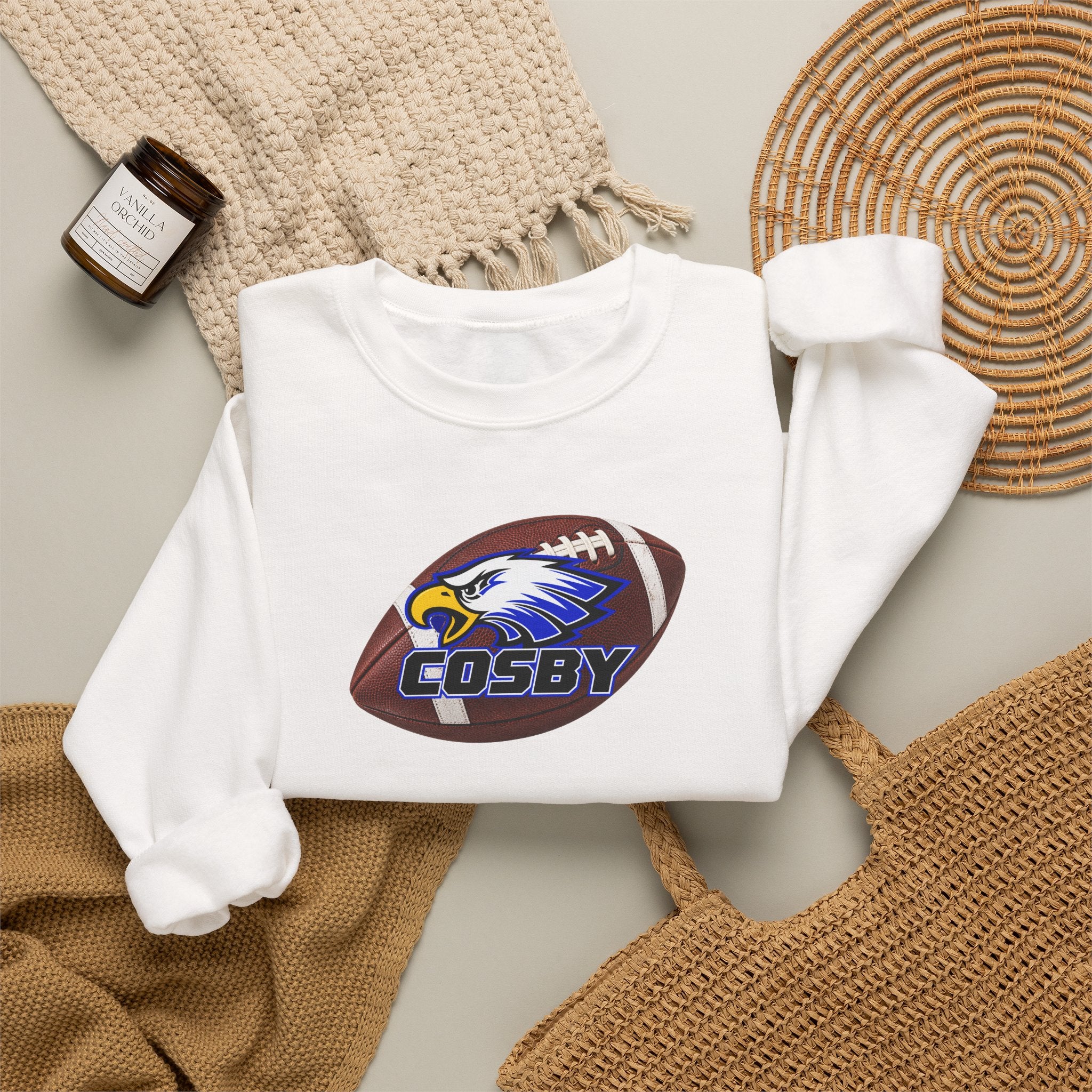 Cosby Football Unisex Heavy Blend™ Crewneck Sweatshirt