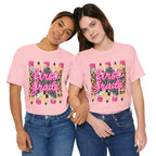 First Grade Pencils Leopard Print Kids Tee