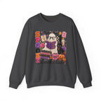 Spooky Book Club Sweatshirt | Halloween Ghost Reading Graphic | Cozy Fall Book Lover Crewneck