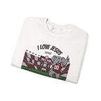 Gildan Alabama and Jesus sweatshirt , roll tide gifts for women