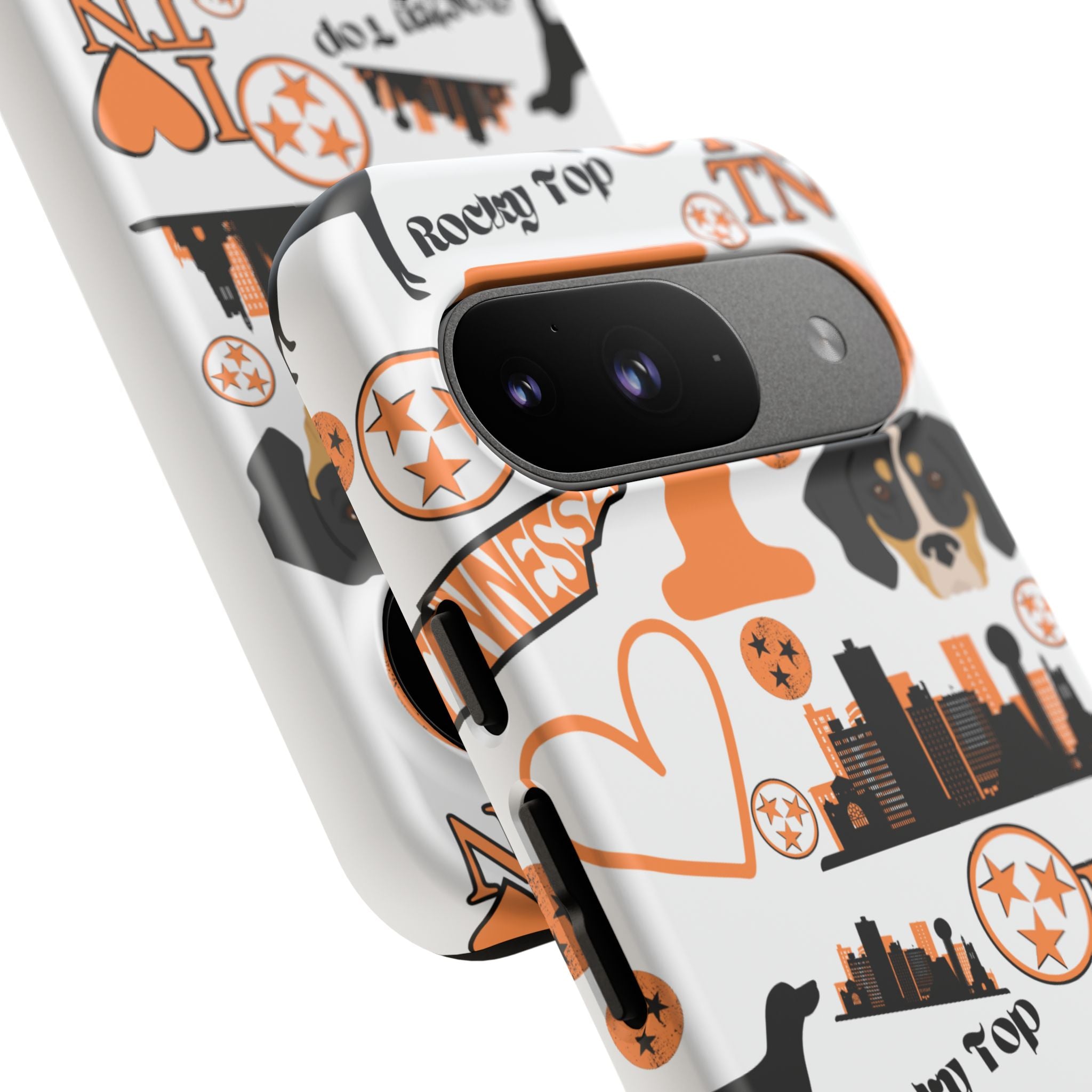 Tennessee Vols pattern Phone Case | Nashville skyline, Volunteers , orange and white