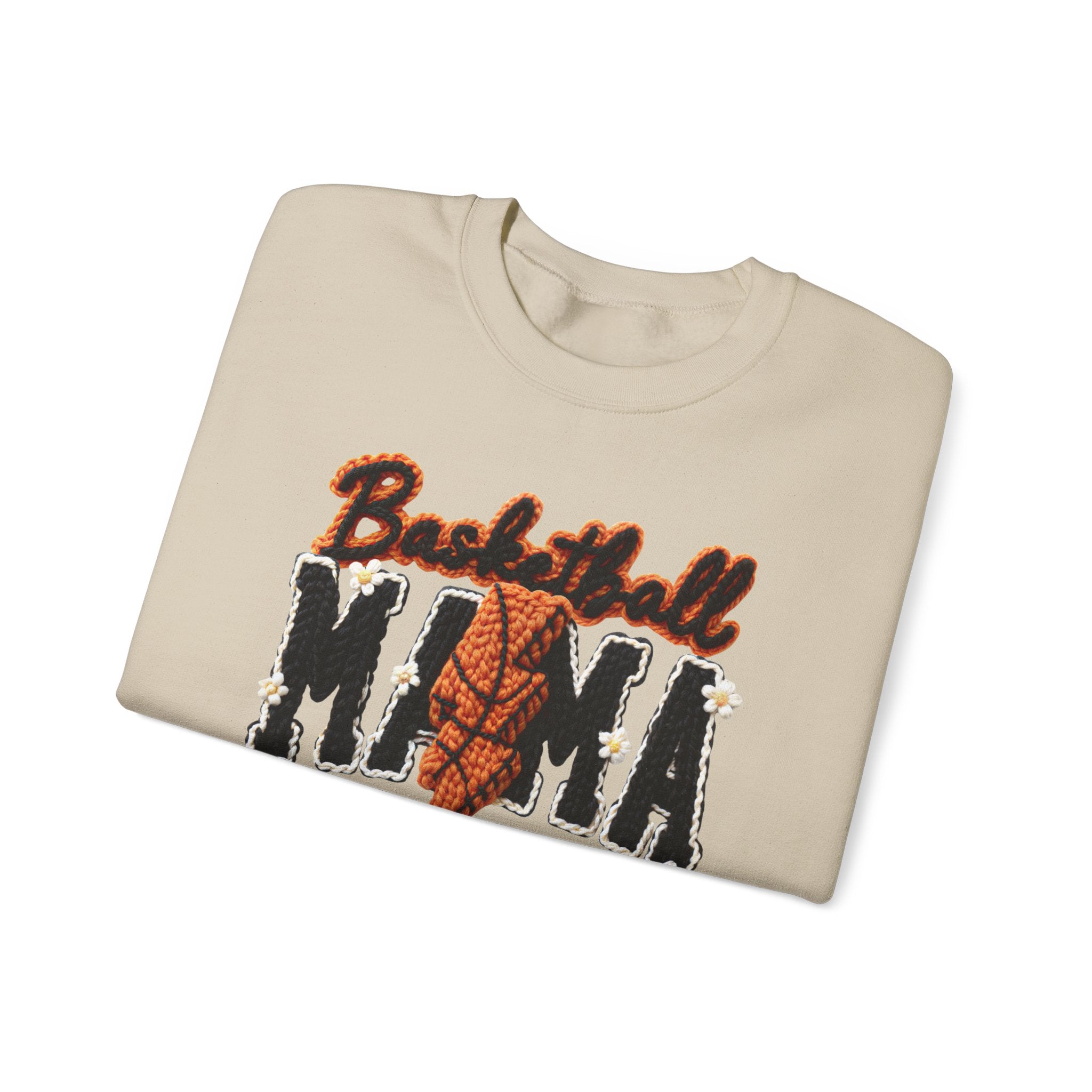 Basketball Mama Sweatshirt — Cozy Crewneck for Proud Hoops Moms