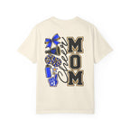 Cheer Mom T-Shirt — Cheerleading Mom Tee with Pom Poms & Megaphone Design