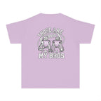 Youth Tee — "Those Are My Bros" Football Players Graphic