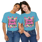 First Grade Pencils Leopard Print Kids Tee