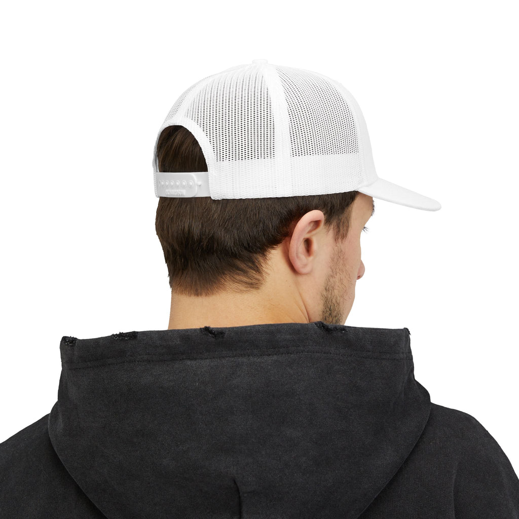Coke County Snapback Trucker Cap — Mesh Back Baseball Hat