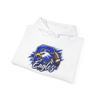 Eagles Football Gildan Hoodie — Bold Eagle Mascot Pullover