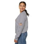 Mamas Pumpkins Personalized sleeve with name Crewneck Sweatshirt