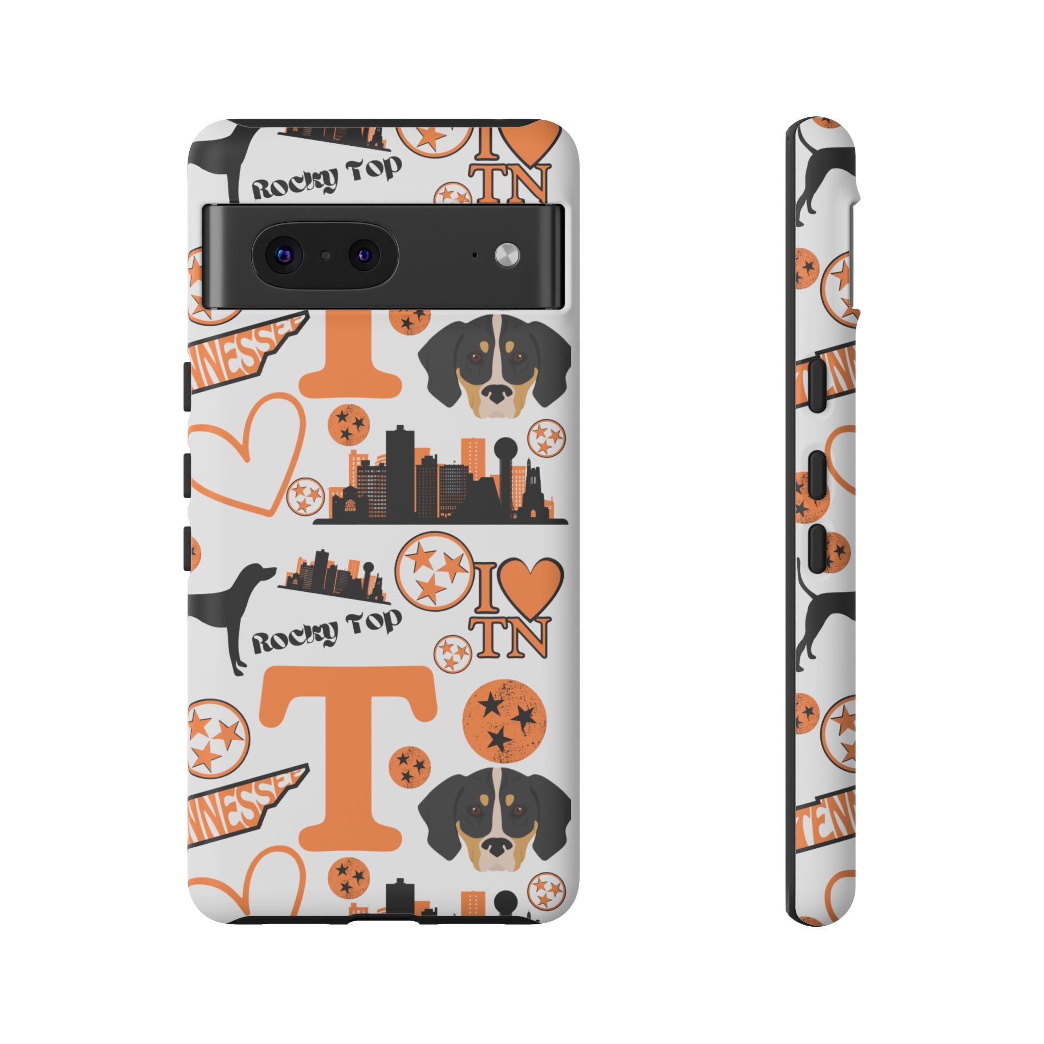 Tennessee Vols pattern Phone Case | Nashville skyline, Volunteers , orange and white