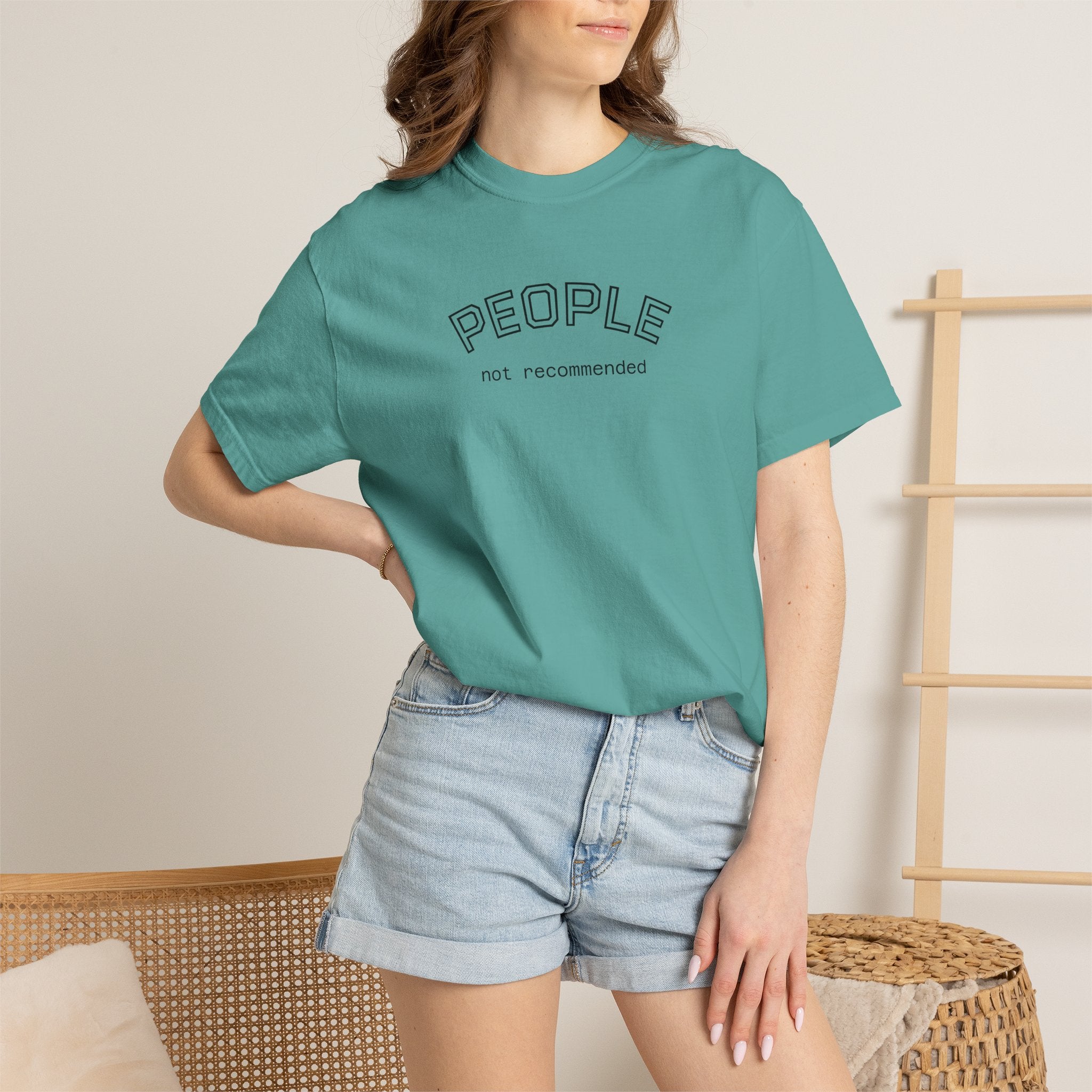People not recommended Comfort COlors tshirt