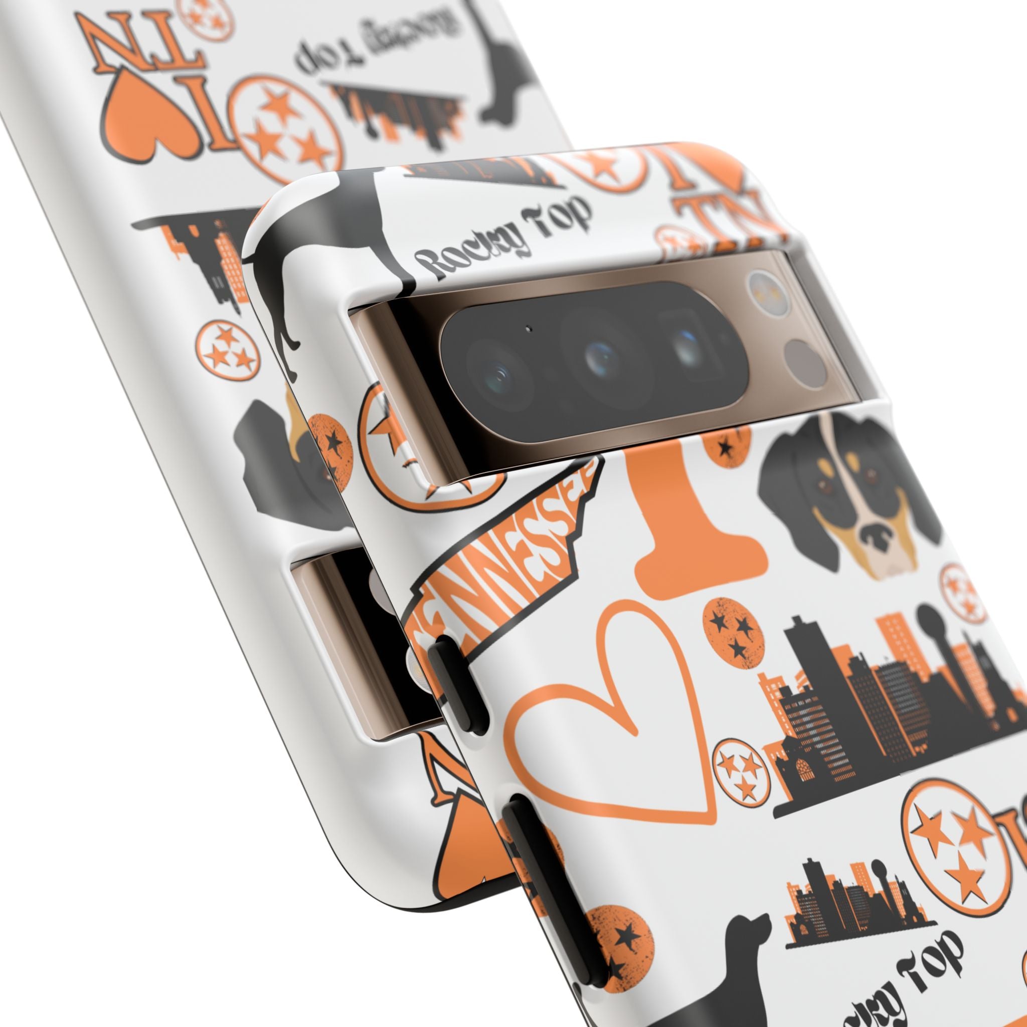Tennessee Vols pattern Phone Case | Nashville skyline, Volunteers , orange and white