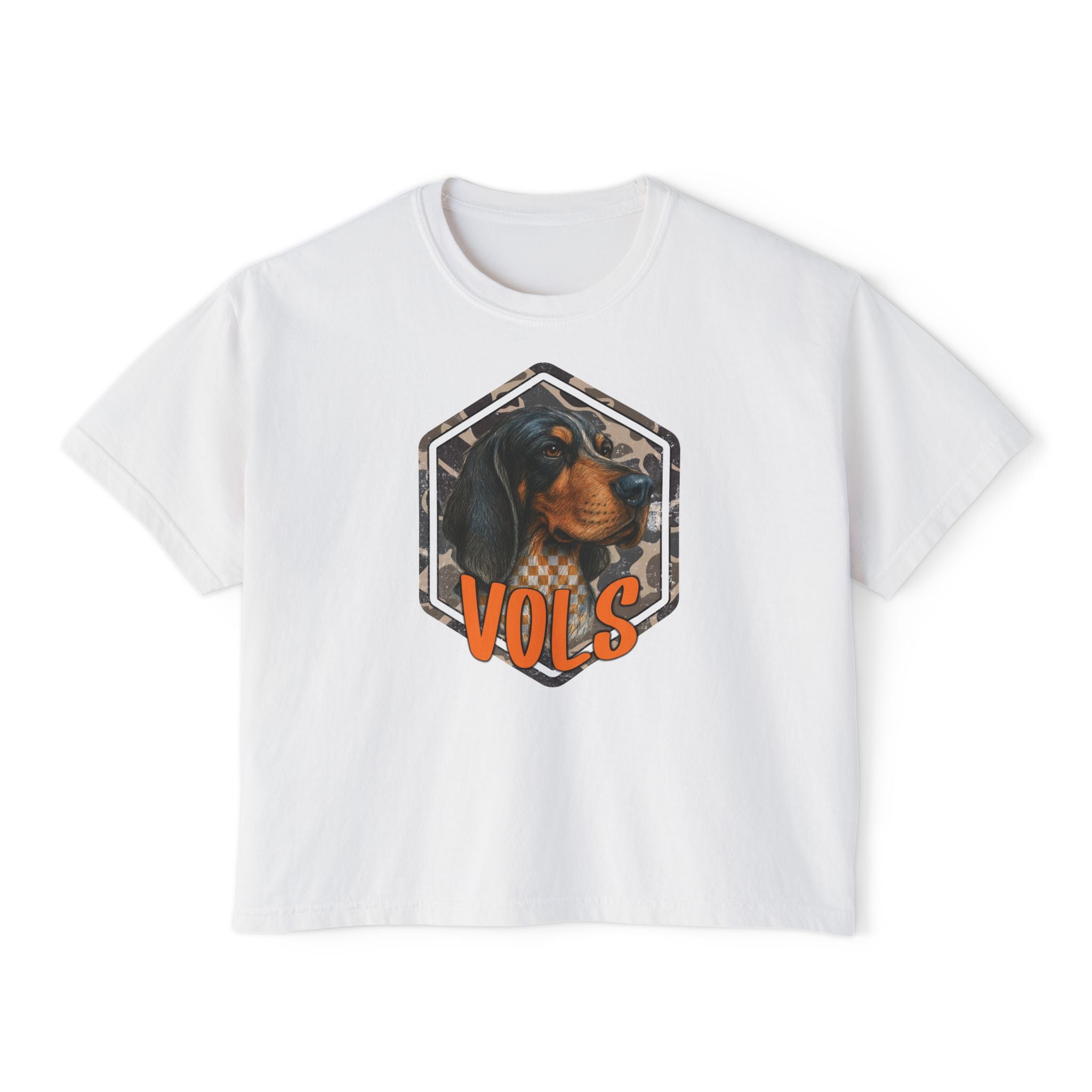 Women's TN camo Vols Boxy Tee