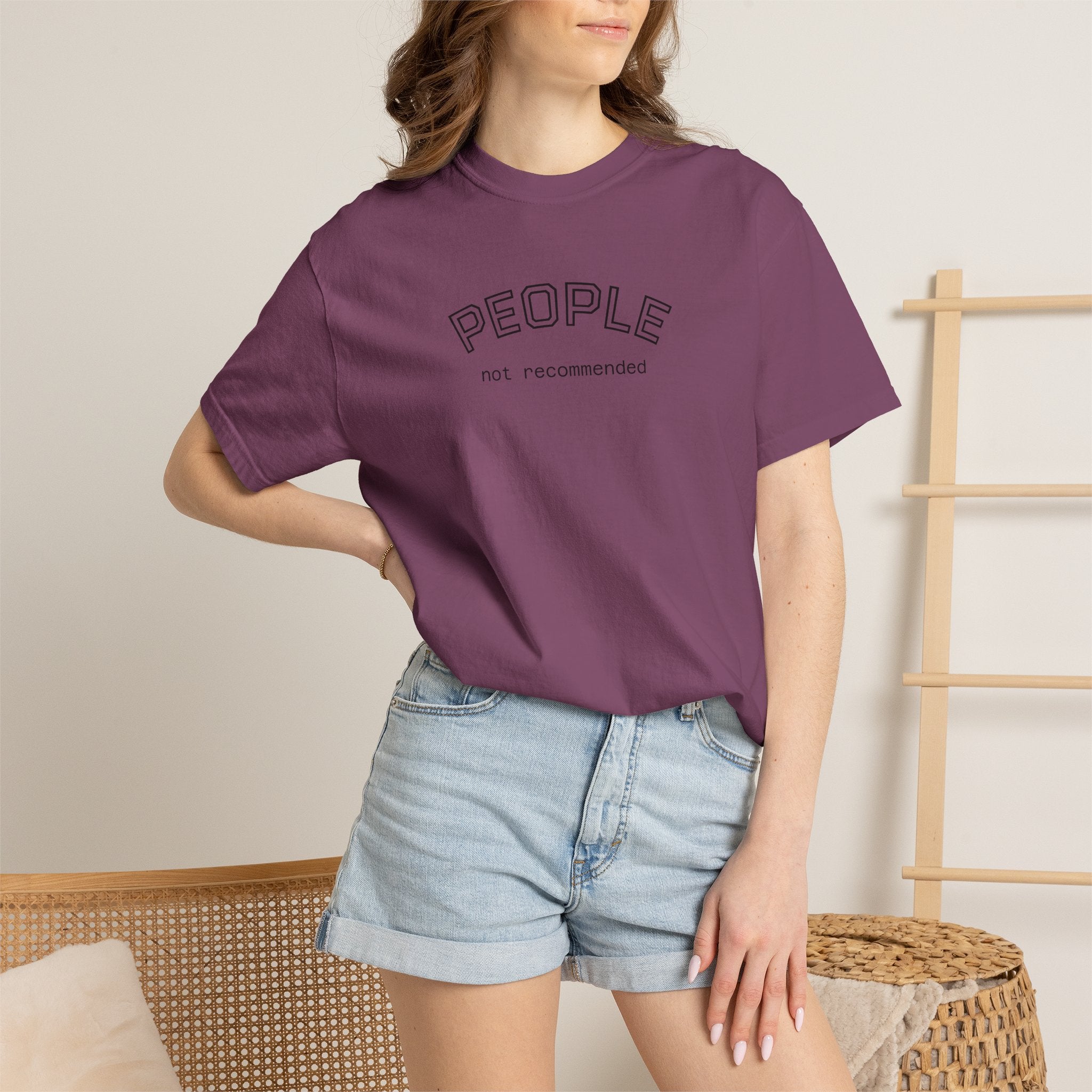 People not recommended Comfort COlors tshirt