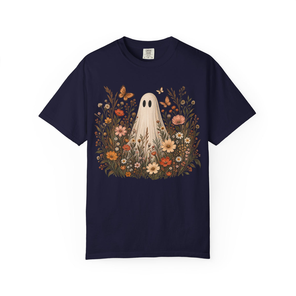 Ghost in wildflowers Comfort Colors Unisex Garment-Dyed T-shirt