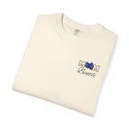 Cheer Mom T-Shirt — Cheerleading Mom Tee with Pom Poms & Megaphone Design