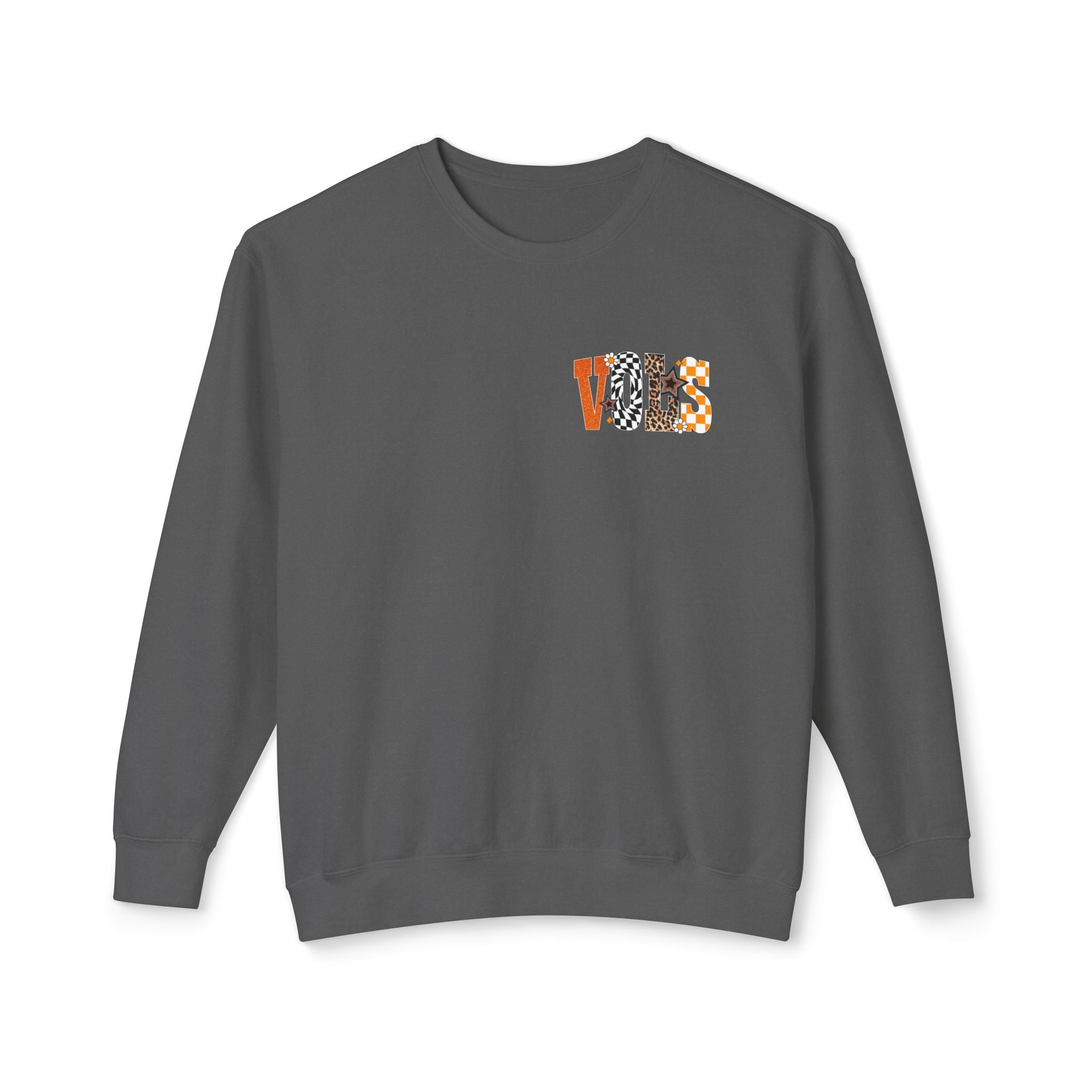 Tennessee Vols Volunteer on back side comfort colors sweatshirt for women