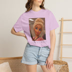 If i dont say it my face does humor comfort colors tee, Barbie expression tee