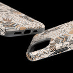 Cheetah bows iced coffee love Magnetic Impact-Resistant Cases