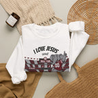 Gildan Alabama and Jesus sweatshirt , roll tide gifts for women