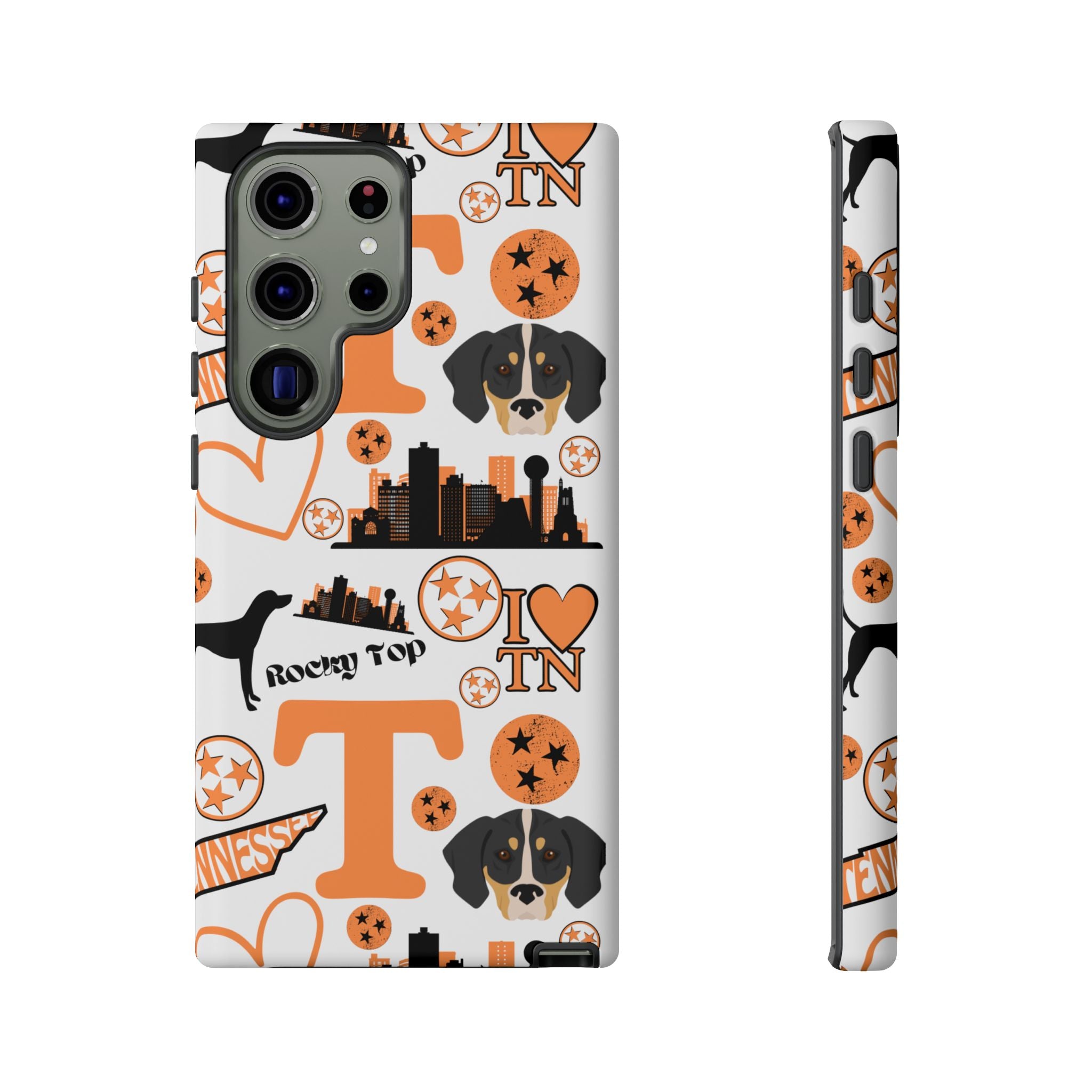 Tennessee Vols pattern Phone Case | Nashville skyline, Volunteers , orange and white