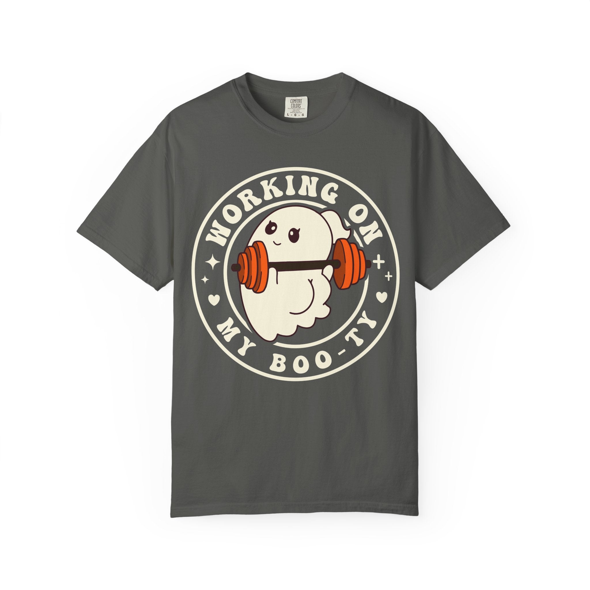 Ghost Lifter T-Shirt — Cute Ghost Weightlifting Gym Tee