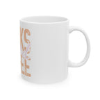 Books And Coffee Ceramic Mug — Cozy Reader Coffee Cup (11oz & 15oz)