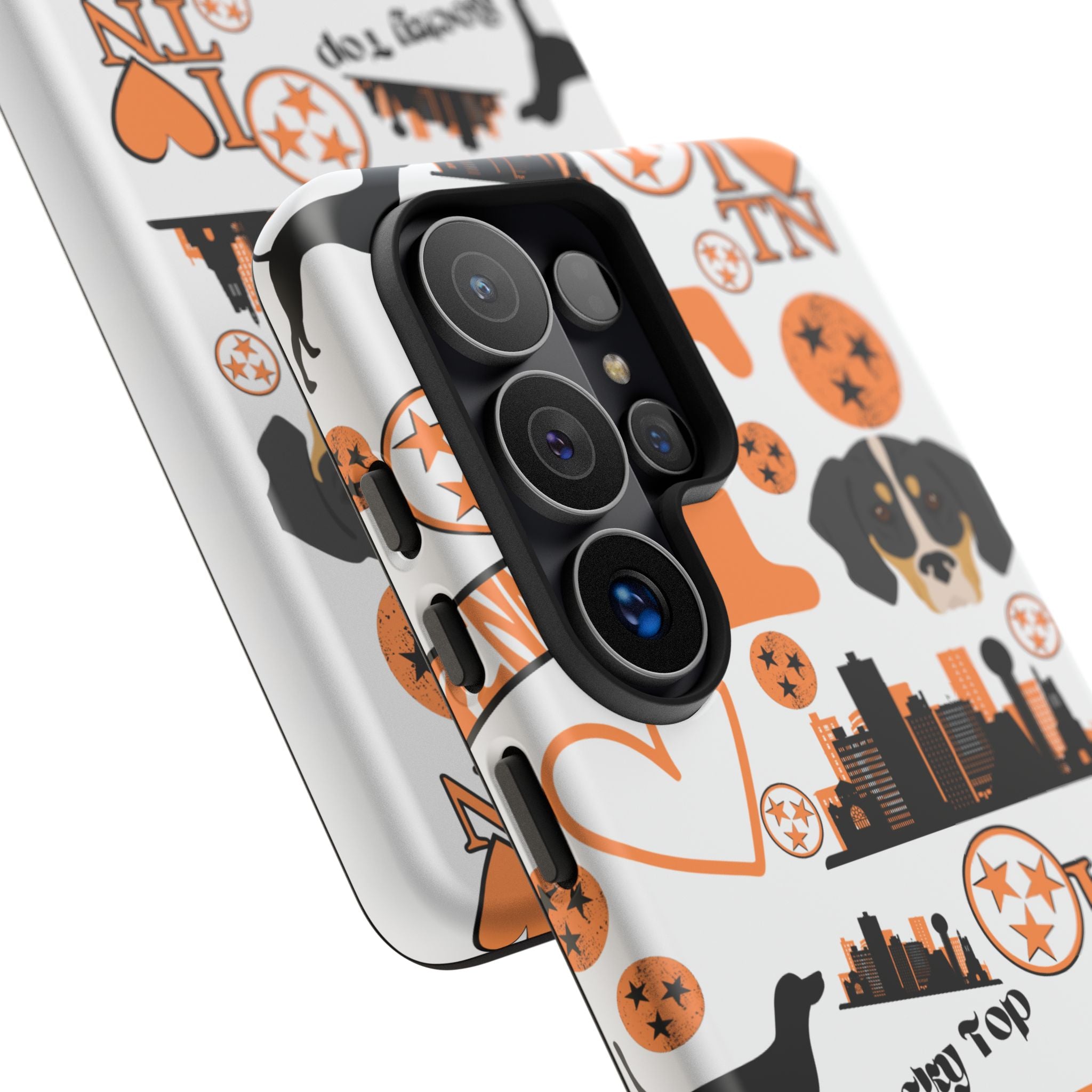 Tennessee Vols pattern Phone Case | Nashville skyline, Volunteers , orange and white