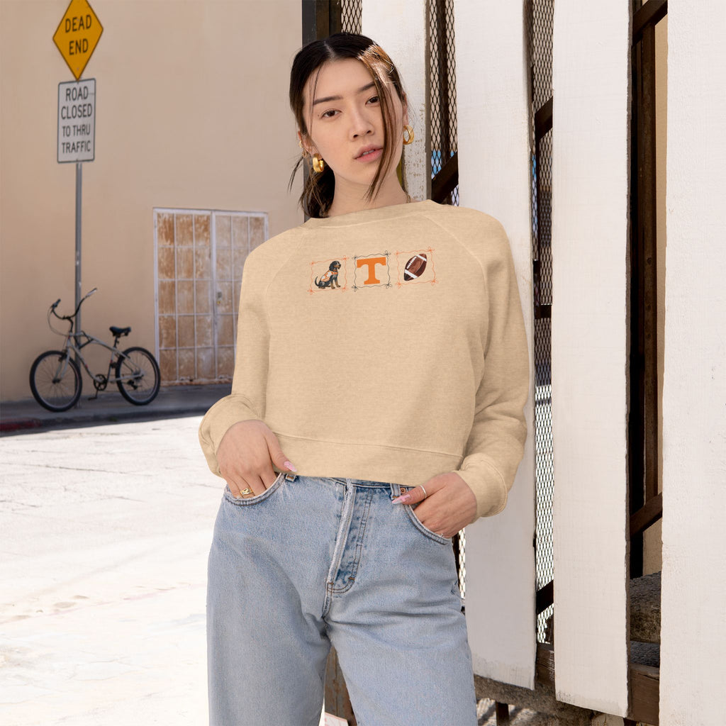 Women's Cropped Fleece Pullover