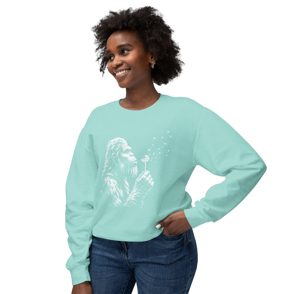 Bigfoot Dandelion Comfort Colors Sweatshirt